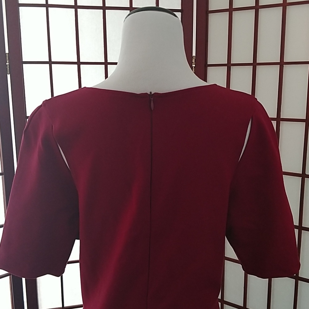 Fabletics Midi Dress Red Xl - image 4